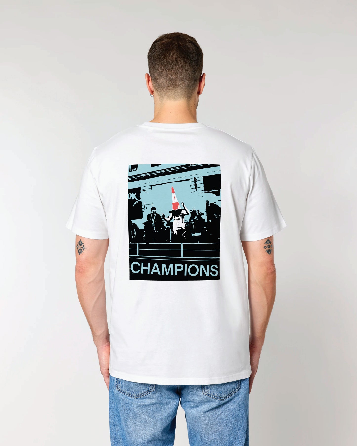 Ethan Ampadu Conehead Champions Parade Leeds T-Shirt