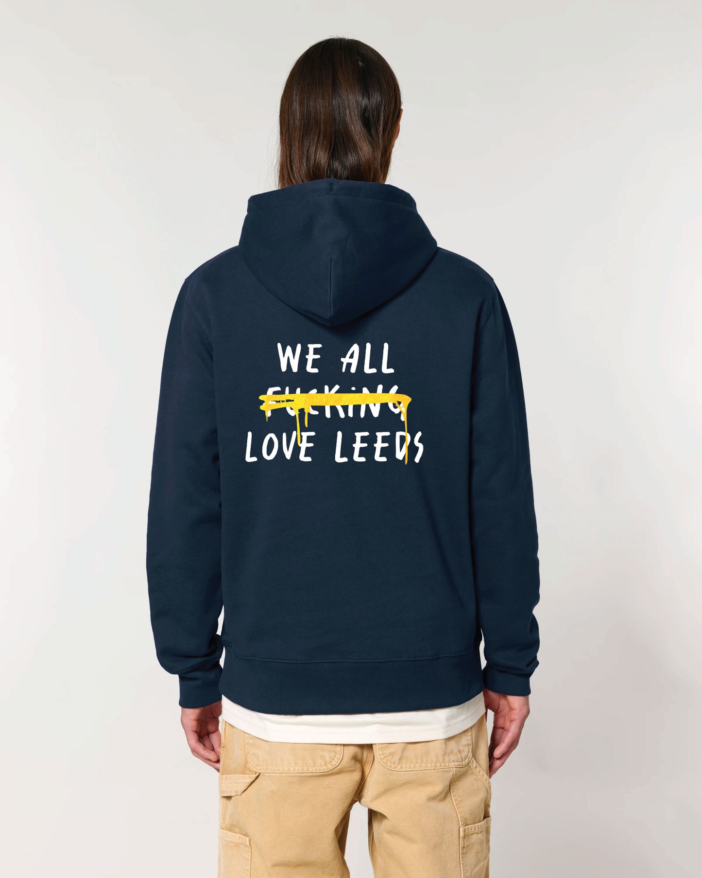 We All F***ing Love Leeds Hoodie Black