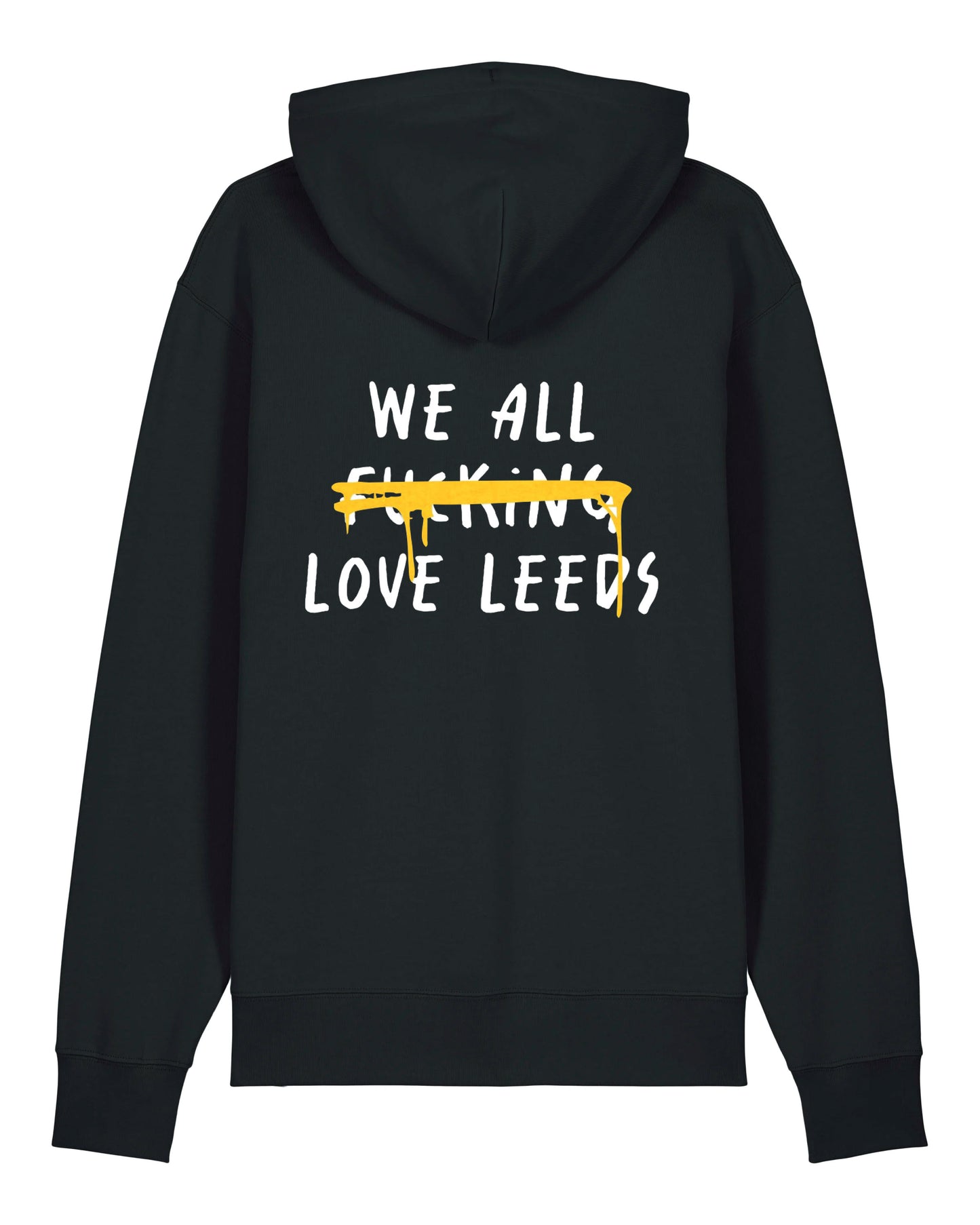 We All F***ing Love Leeds Hoodie Black