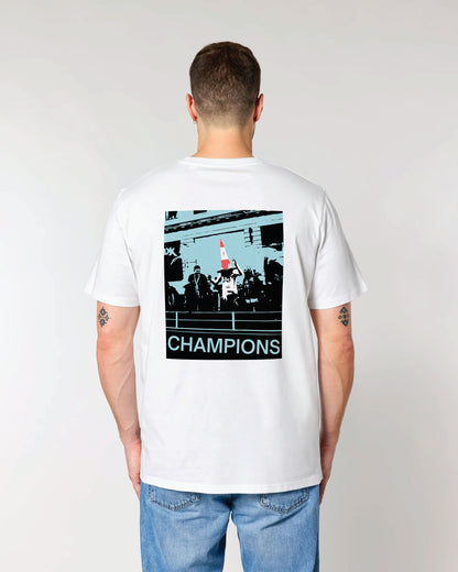 Ethan Ampadu Conehead Champions Parade Leeds T-Shirt