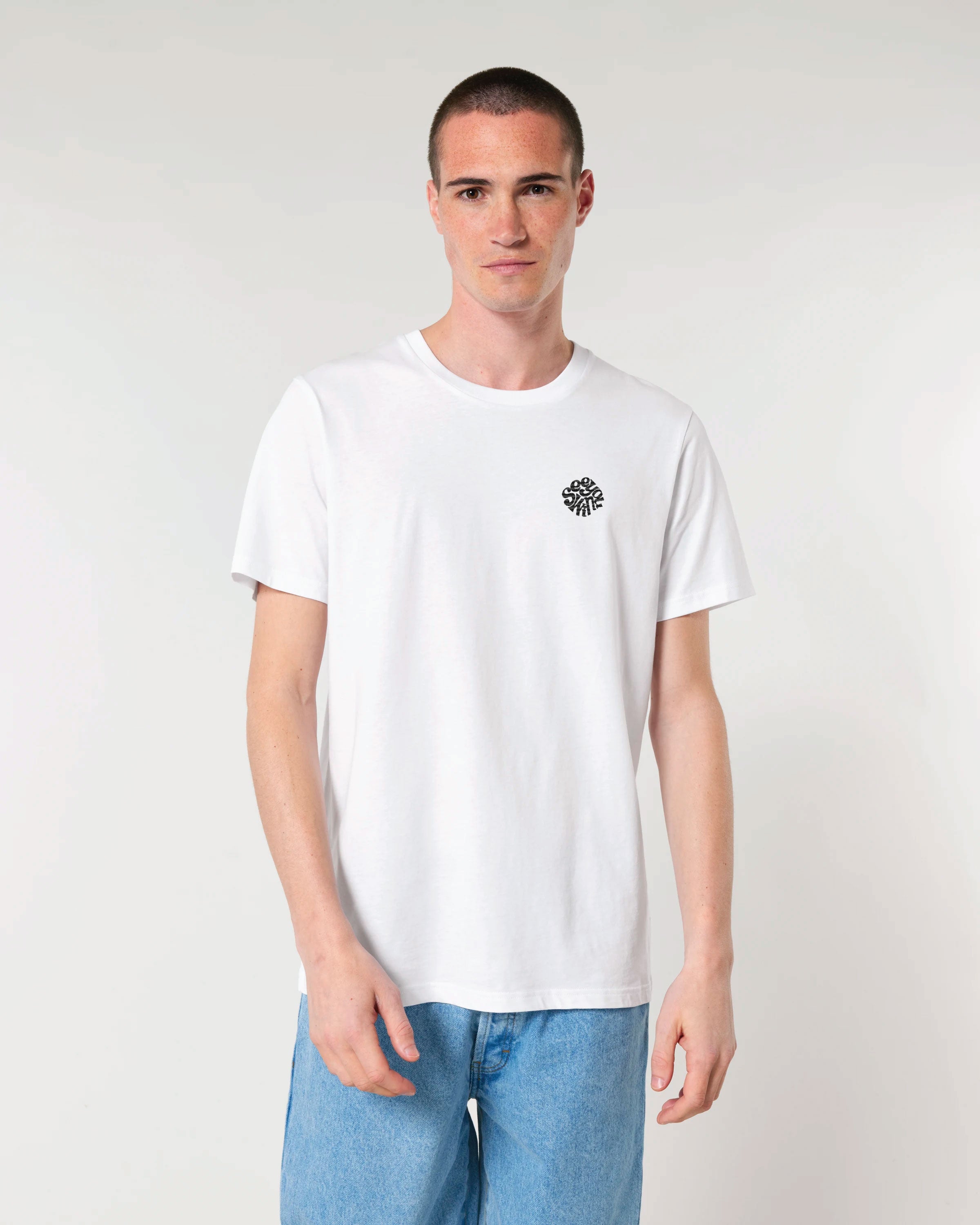 Ennoy Circle ? T-Shirt White Lサイズ（ENNOY CIRCLE Ē DRIP T