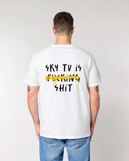 Sky TV T-Shirt White