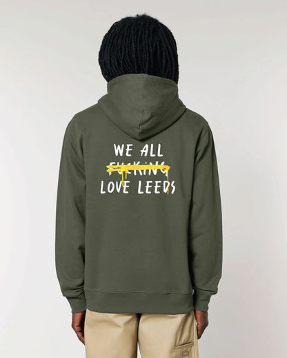 We All F***ing Love Leeds Hoodie Black