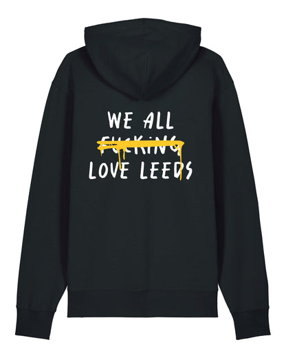 We All F***ing Love Leeds Hoodie Black